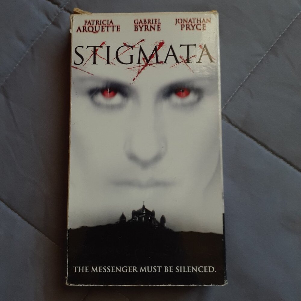Stigmata (VHS) 1999 Tested Horror Patricia Arquette Gabriel Byrne Jonathan Pryce